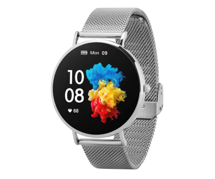 Smartwatch Garett Verona srebrny stalowy